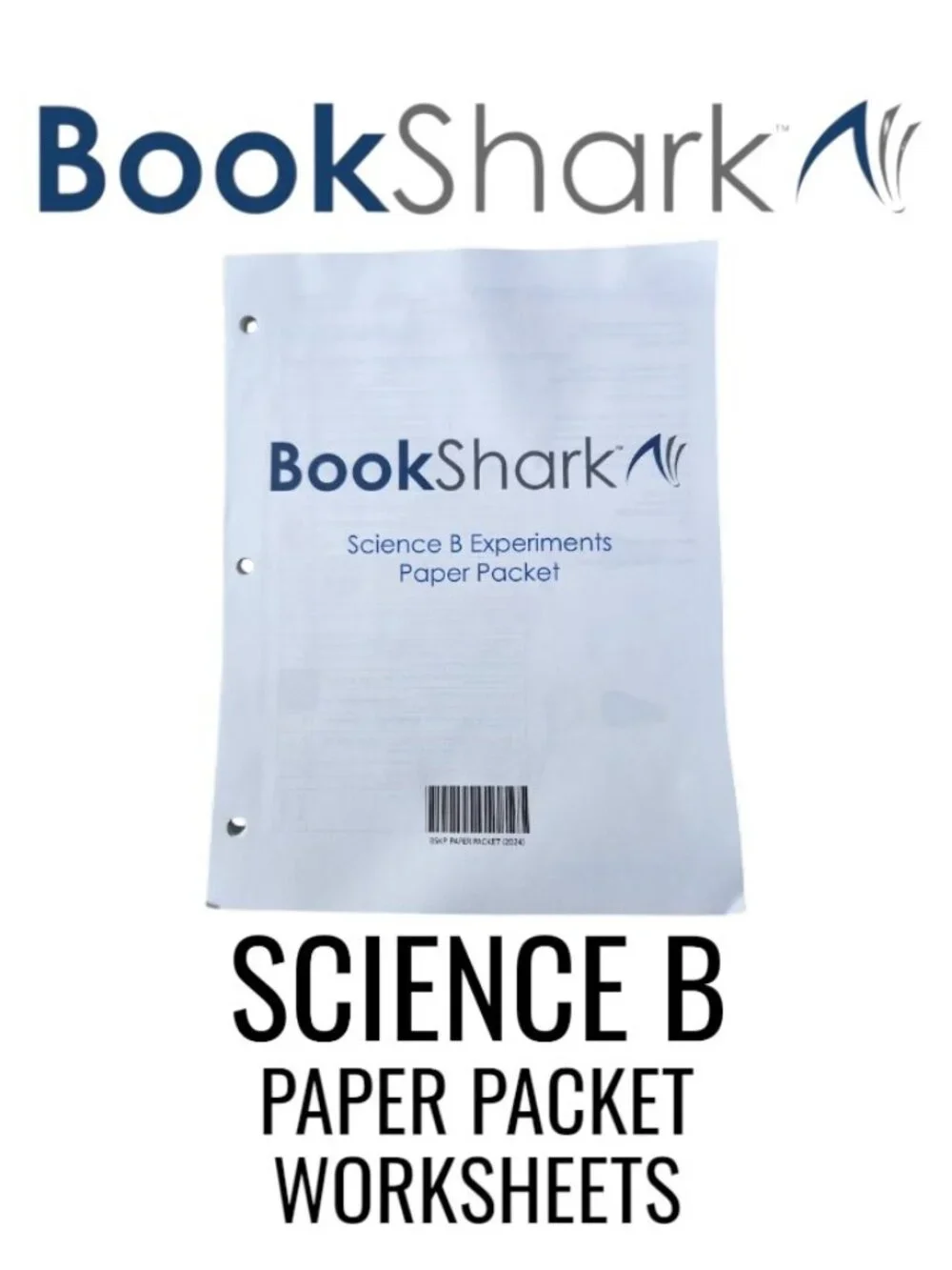 NEW BookShark Book Shark Science B Experiment Paper Packet Worksheets Homeschool